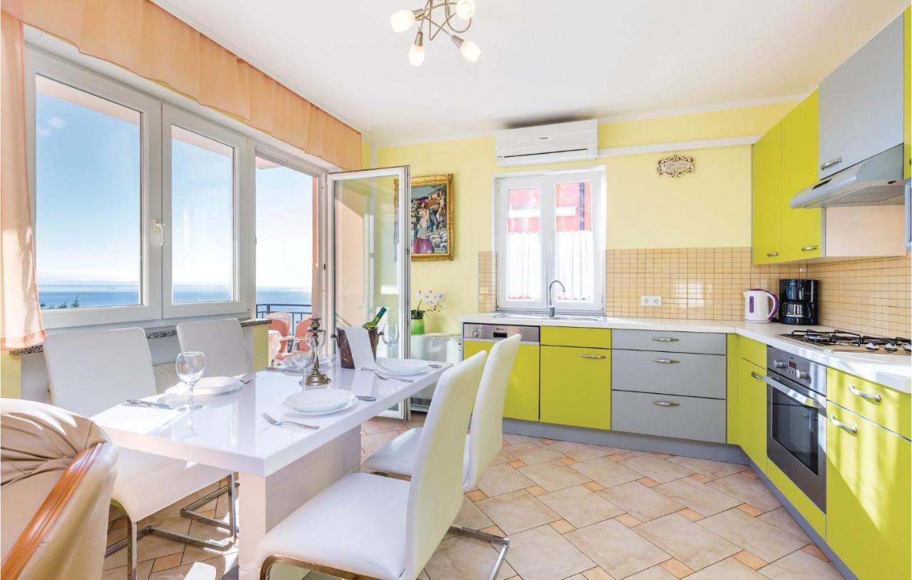 Stunning Apartment In Volosko With House Sea View Ngoại thất bức ảnh
