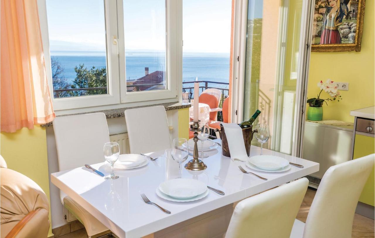 Stunning Apartment In Volosko With House Sea View Ngoại thất bức ảnh